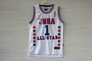Maillot De Basket All Star 2003 Tracy McGrady 1 Engrener Blanc
